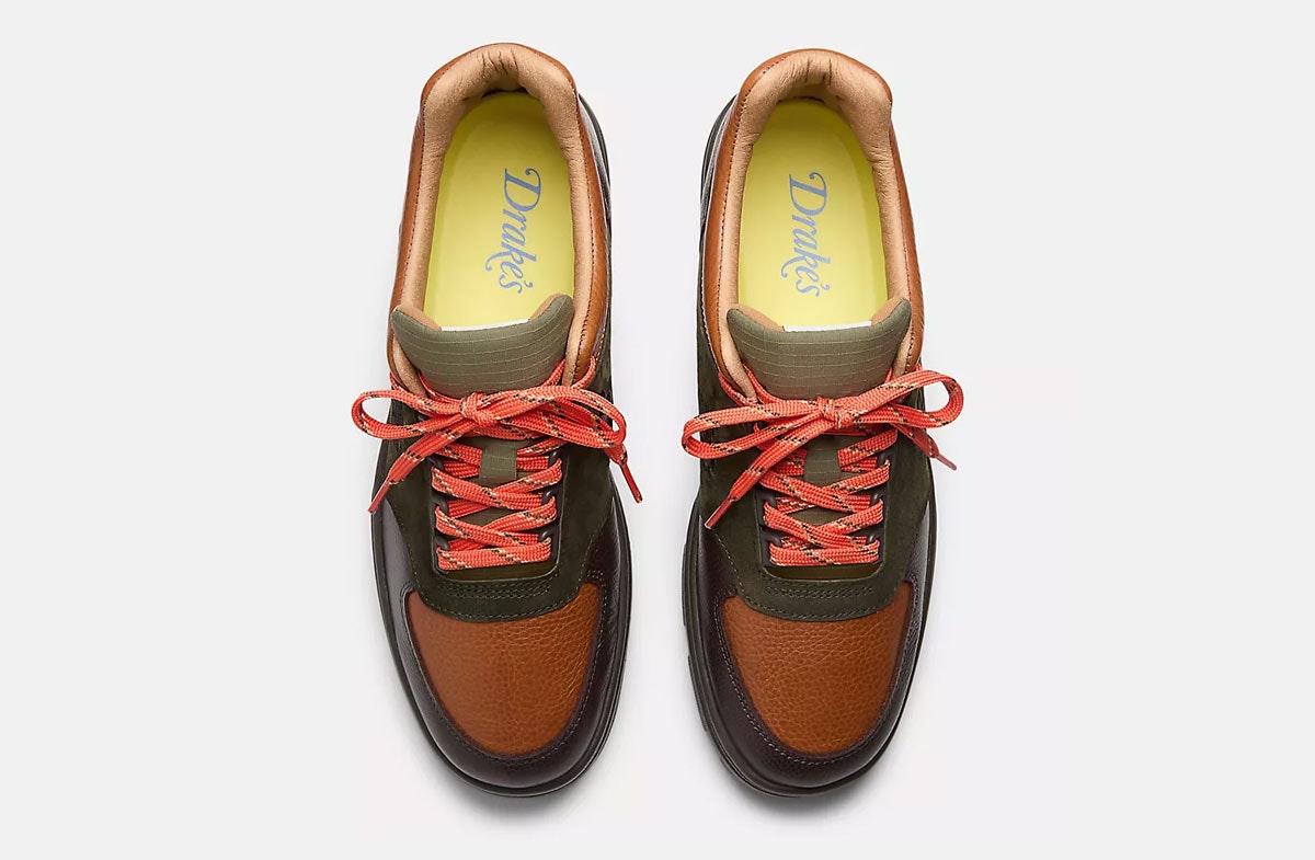 Drakes x New Balance Allerdale Made in UK Seal Brown
