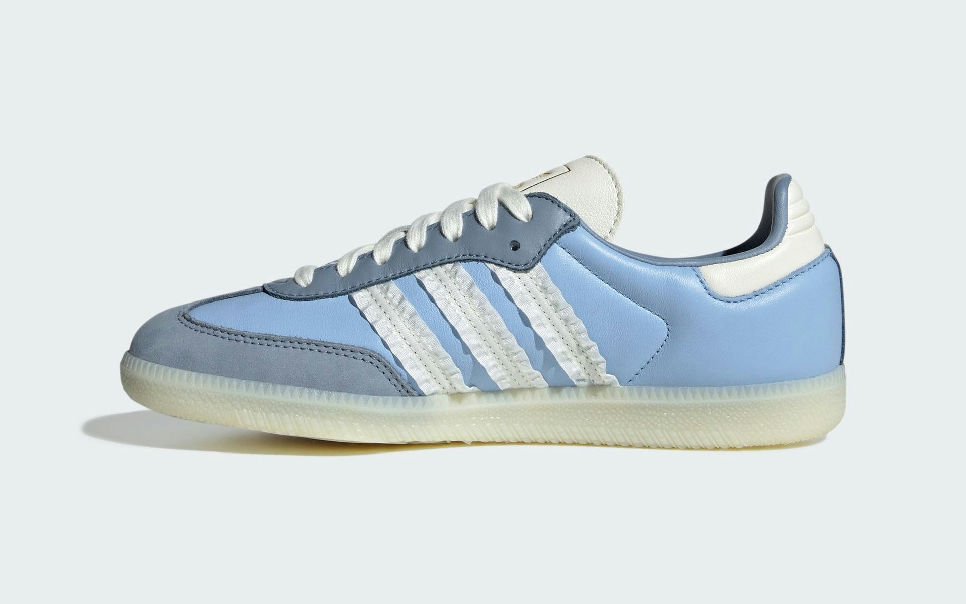 adidas Samba OG "Ruffle Stripes" (Clear Sky)