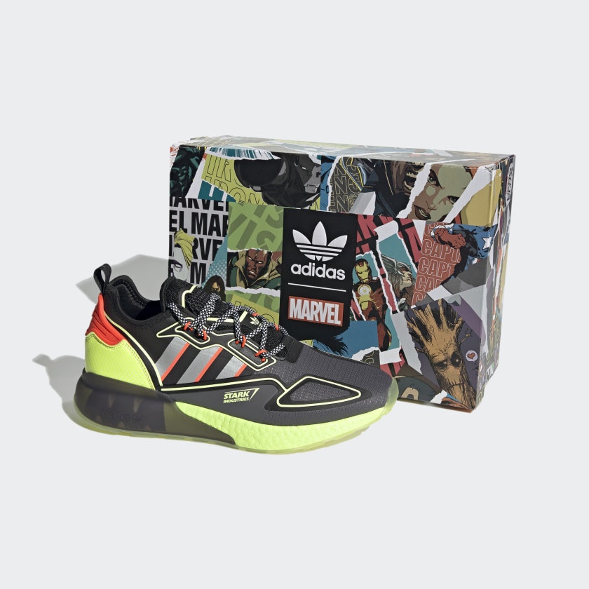 Marvel x adidas ZX 2K Boost “Stark Industries”