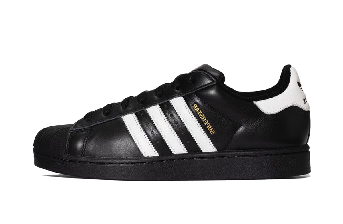 BEAMS x adidas Superstar Core Black
