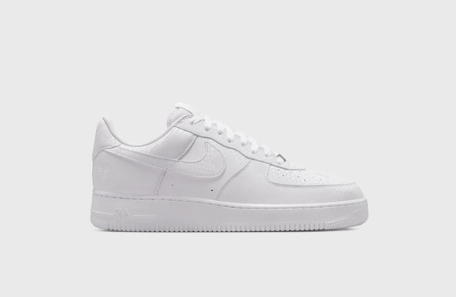 Kobe Bryant x Nike Air Force 1 Low Forever White Kobe Bryant x Nike Air Force 1 Low Forever White