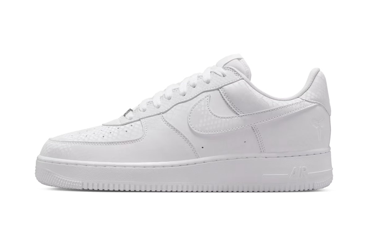 Kobe Bryant x Nike Air Force 1 Low Forever White