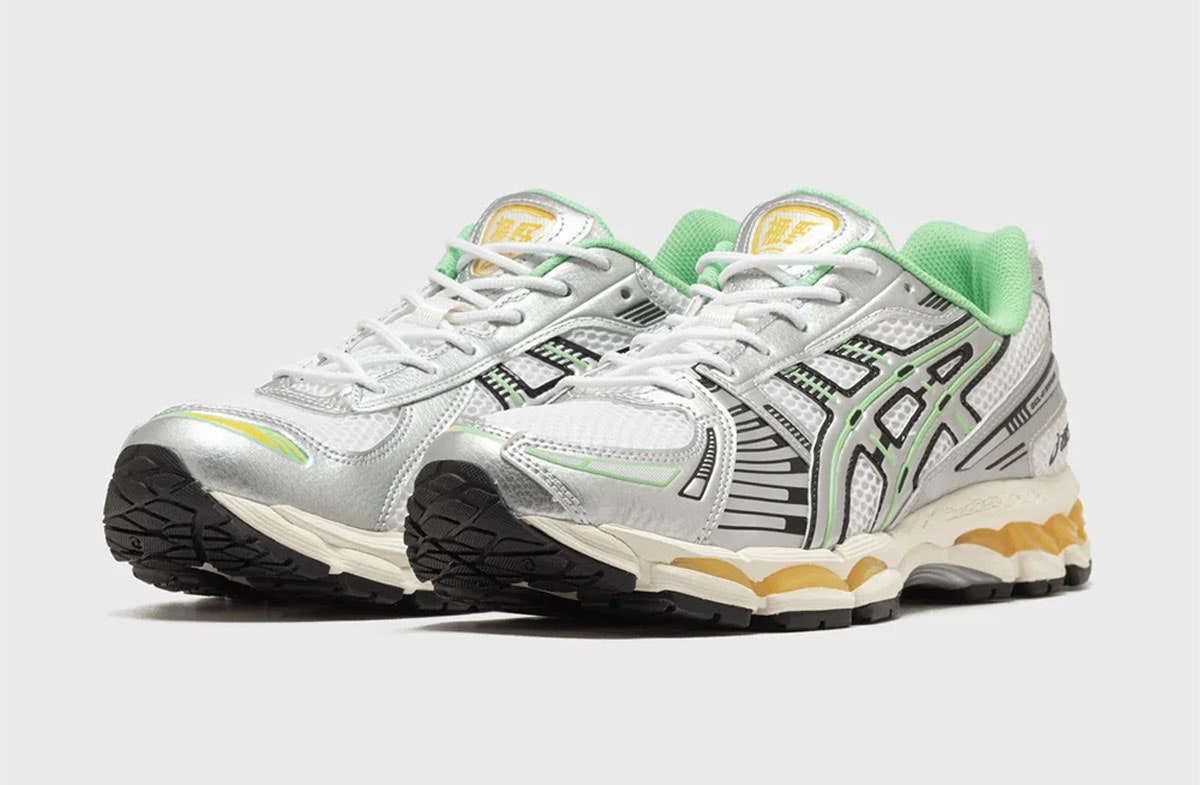 BSTN x Asics Gel-Kayano 12.1 White Menthol