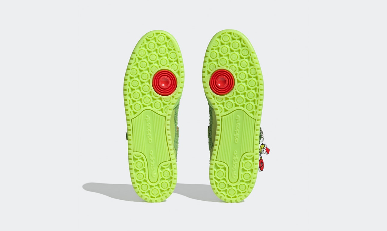 The Grinch x adidas Forum Low "Stole Christmas"