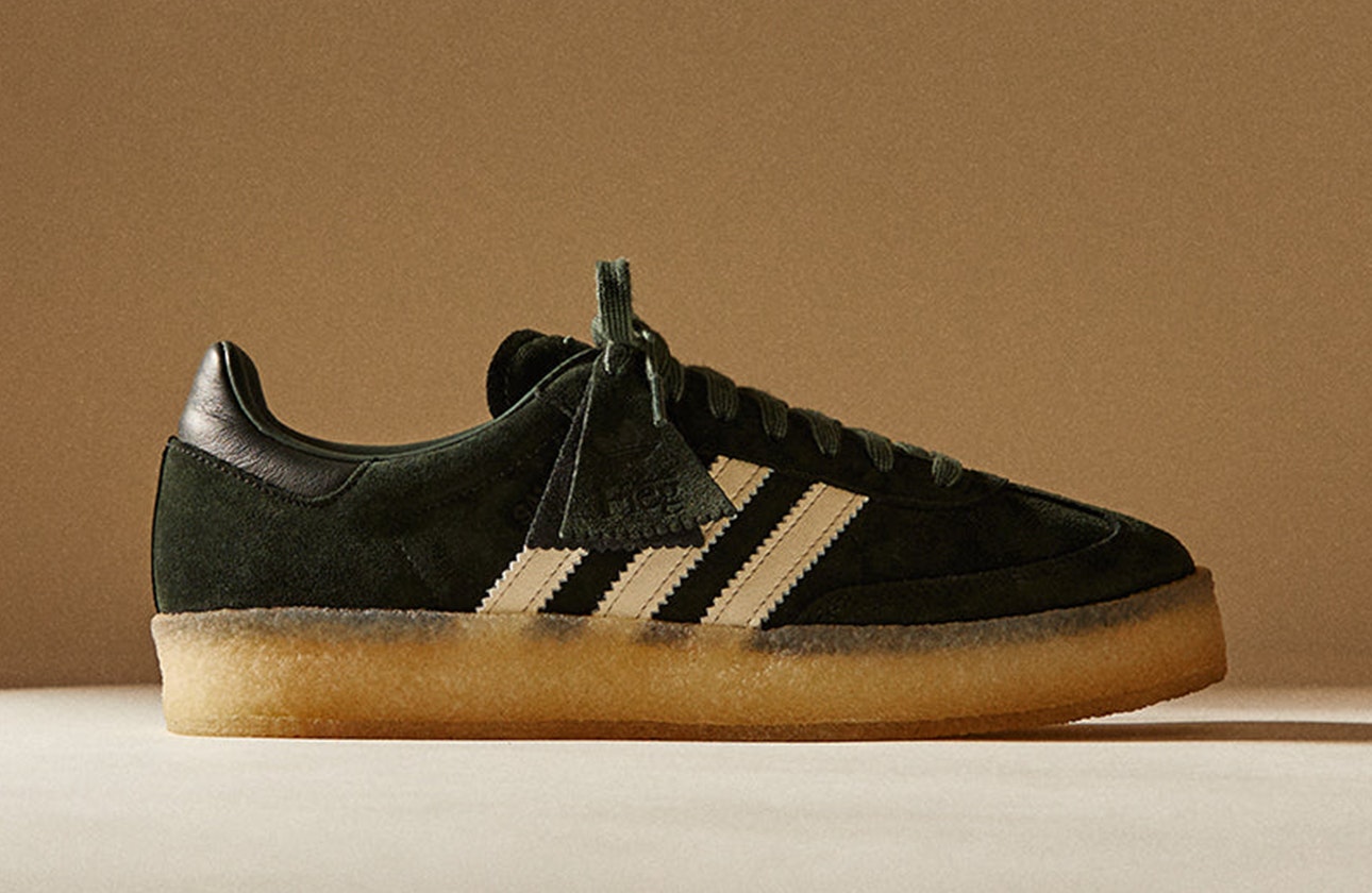 Ronnie Fieg x Clarks x adidas Samba "Shadow Green"