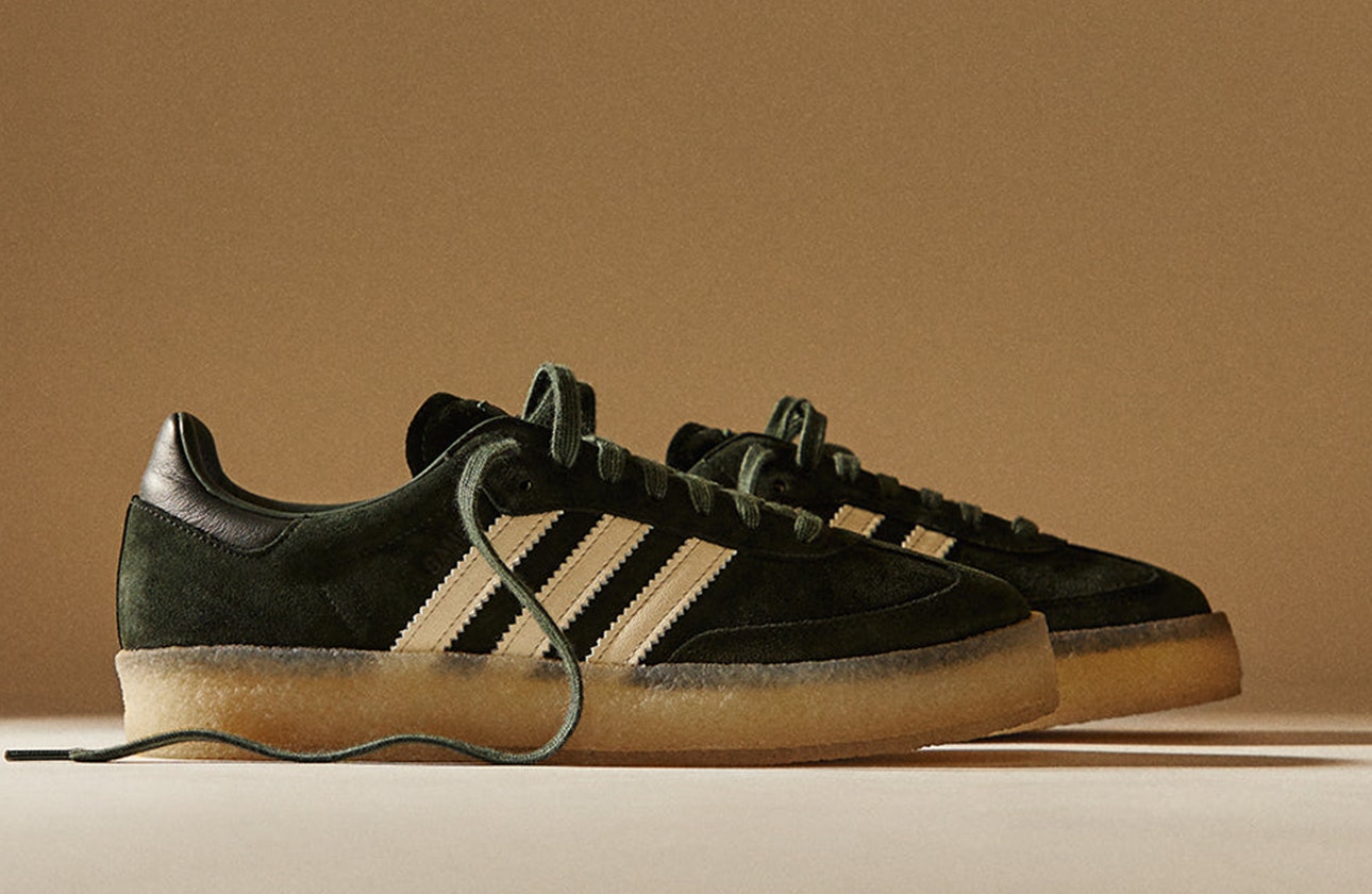 Ronnie Fieg x Clarks x adidas Samba "Shadow Green"