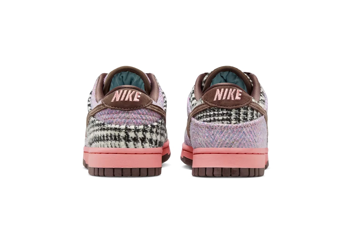 Harris Tweed x Nike Dunk Low Denim Turqouise