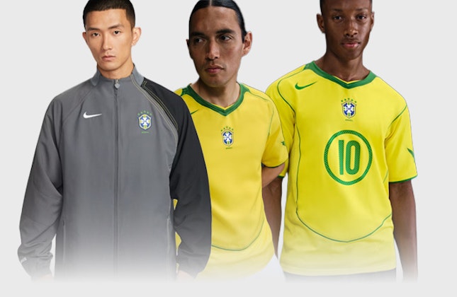 Brazil x Nike Total 90 2004 Reissue Kollektion Brazil x Nike Total 90 2004 Reissue Kollektion