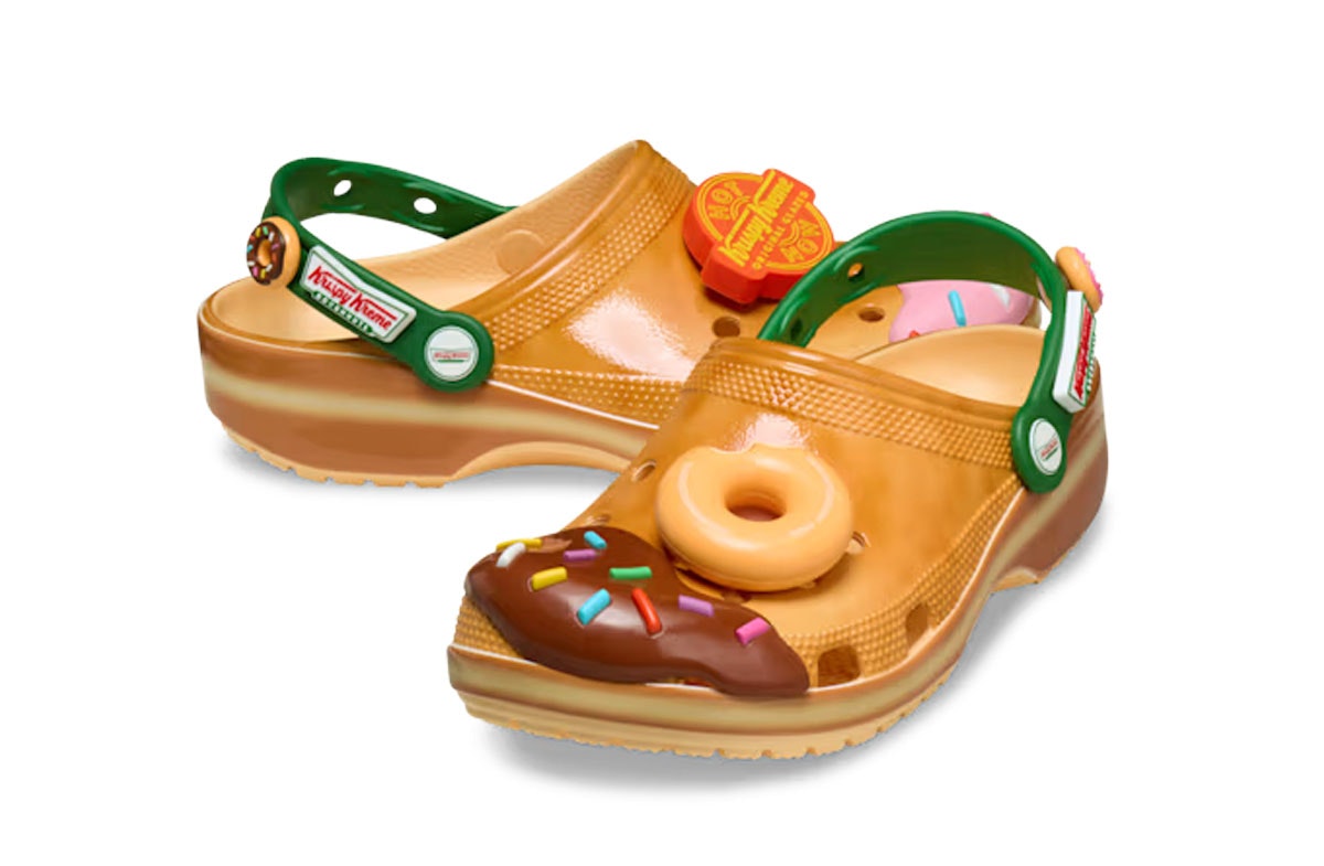 Krispy Kreme x Crocs Classic Clog