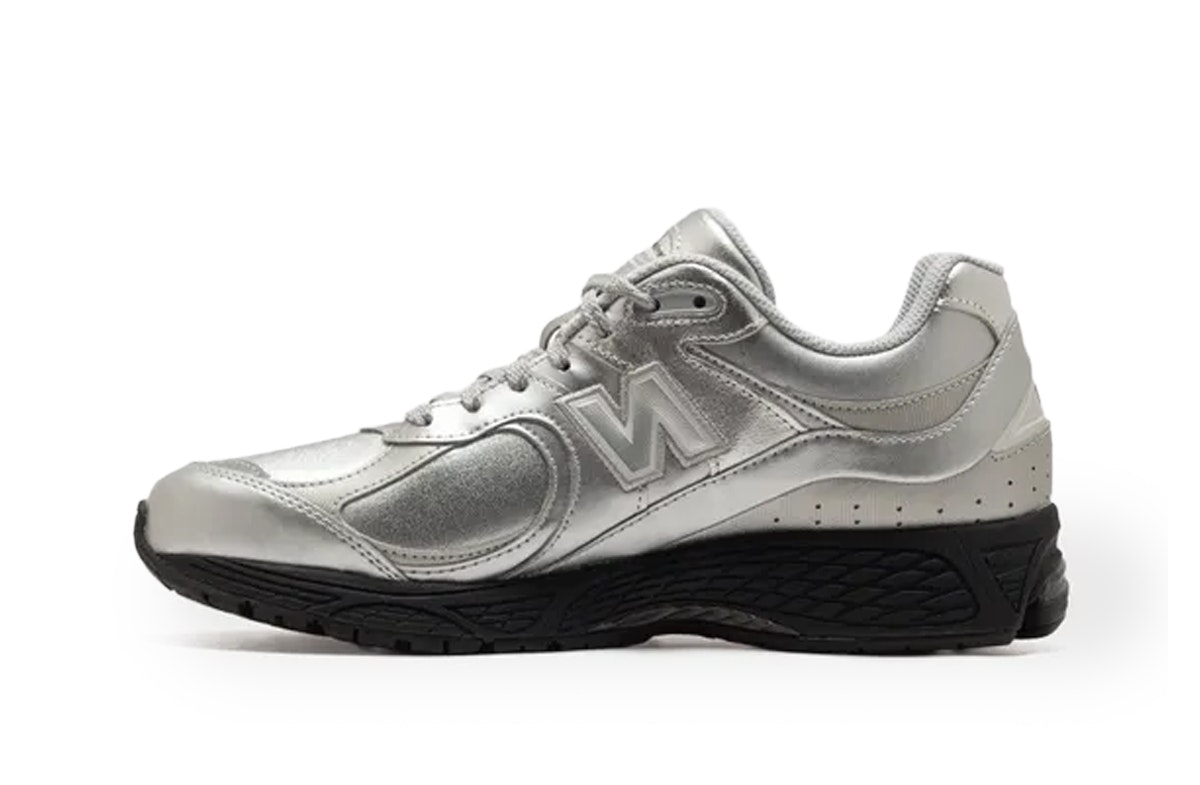 New Balance 2002R Leather Pack Silver Metallic