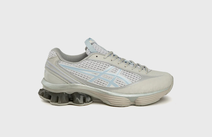 Kiko Kostadinov x Asics US6-S Gel-Kinetic Fluent Glacier Grey