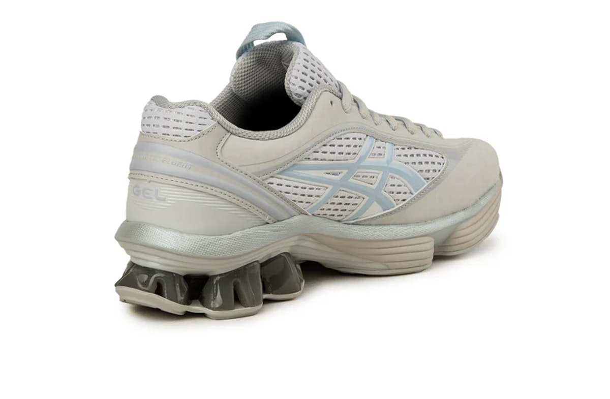 Kiko Kostadinov x Asics US6-S Gel-Kinetic Fluent Glacier Grey