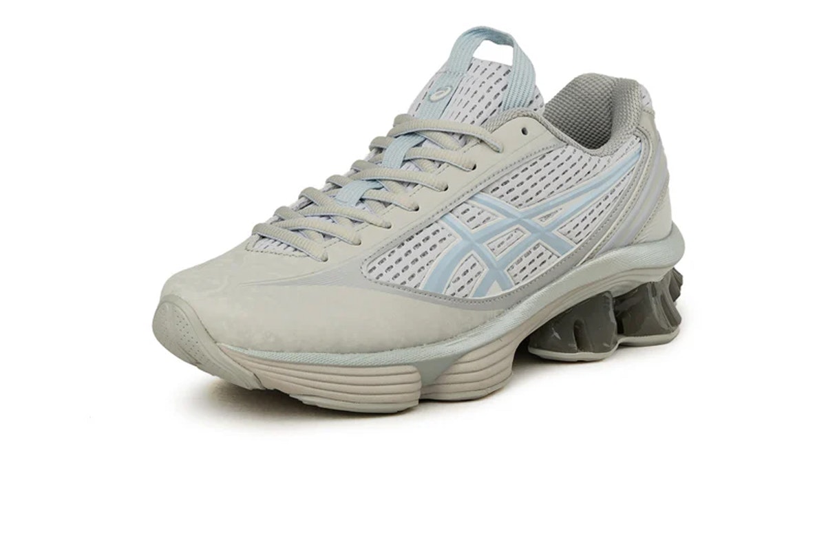 Kiko Kostadinov x Asics US6-S Gel-Kinetic Fluent Glacier Grey