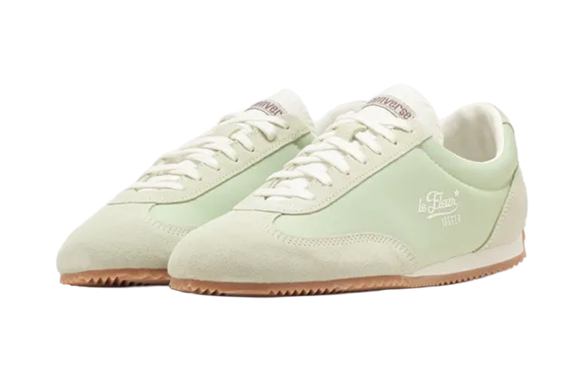 GOLF le FLEUR x Converse Coach Jogger Meadow Mist Star White