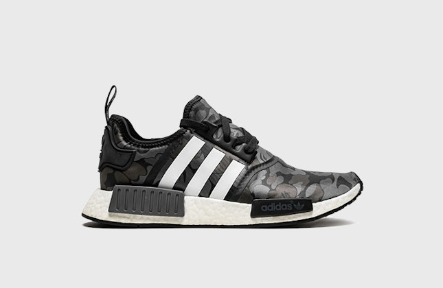 BAPE x adidas NMD R1 "Black Camo" BAPE x adidas NMD R1 "Black Camo"