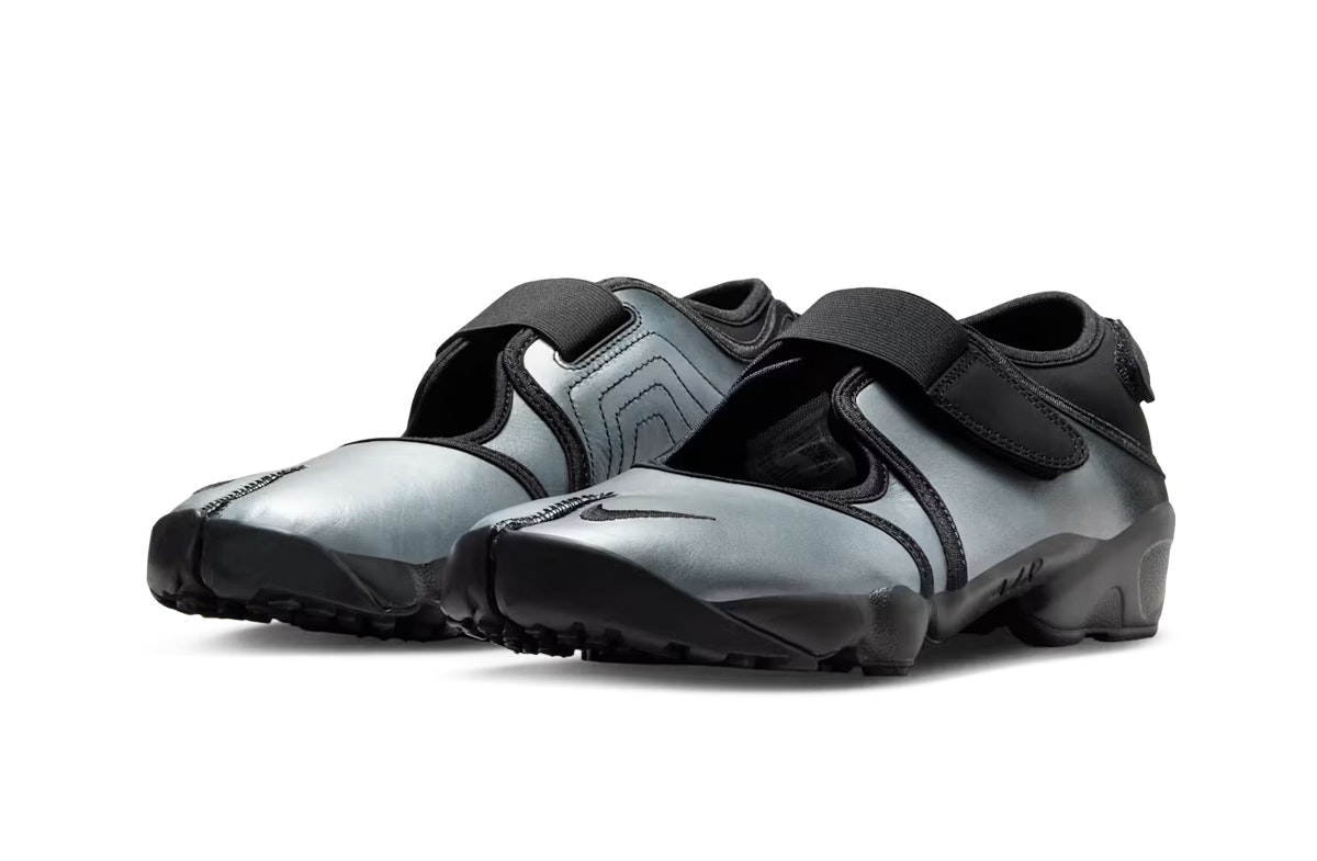 Nike Air Rift Metallic Silver Black