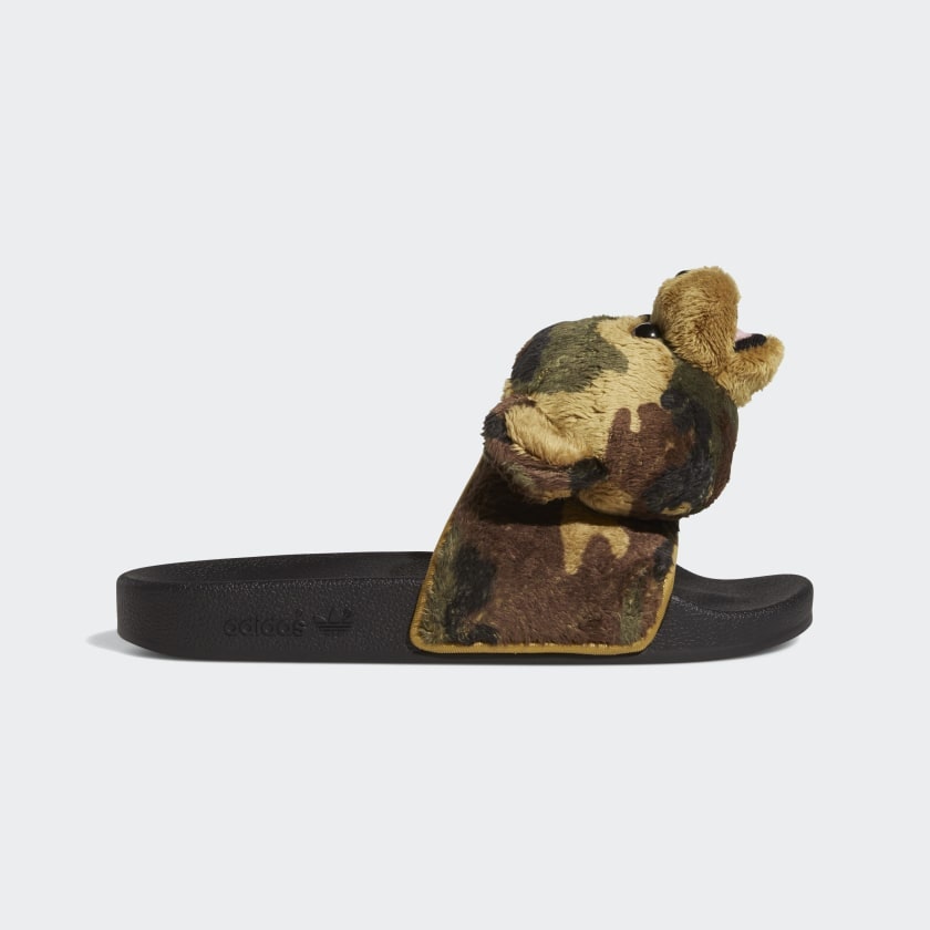 Jeremy Scott x adidas Adilette "Teddy Bear"