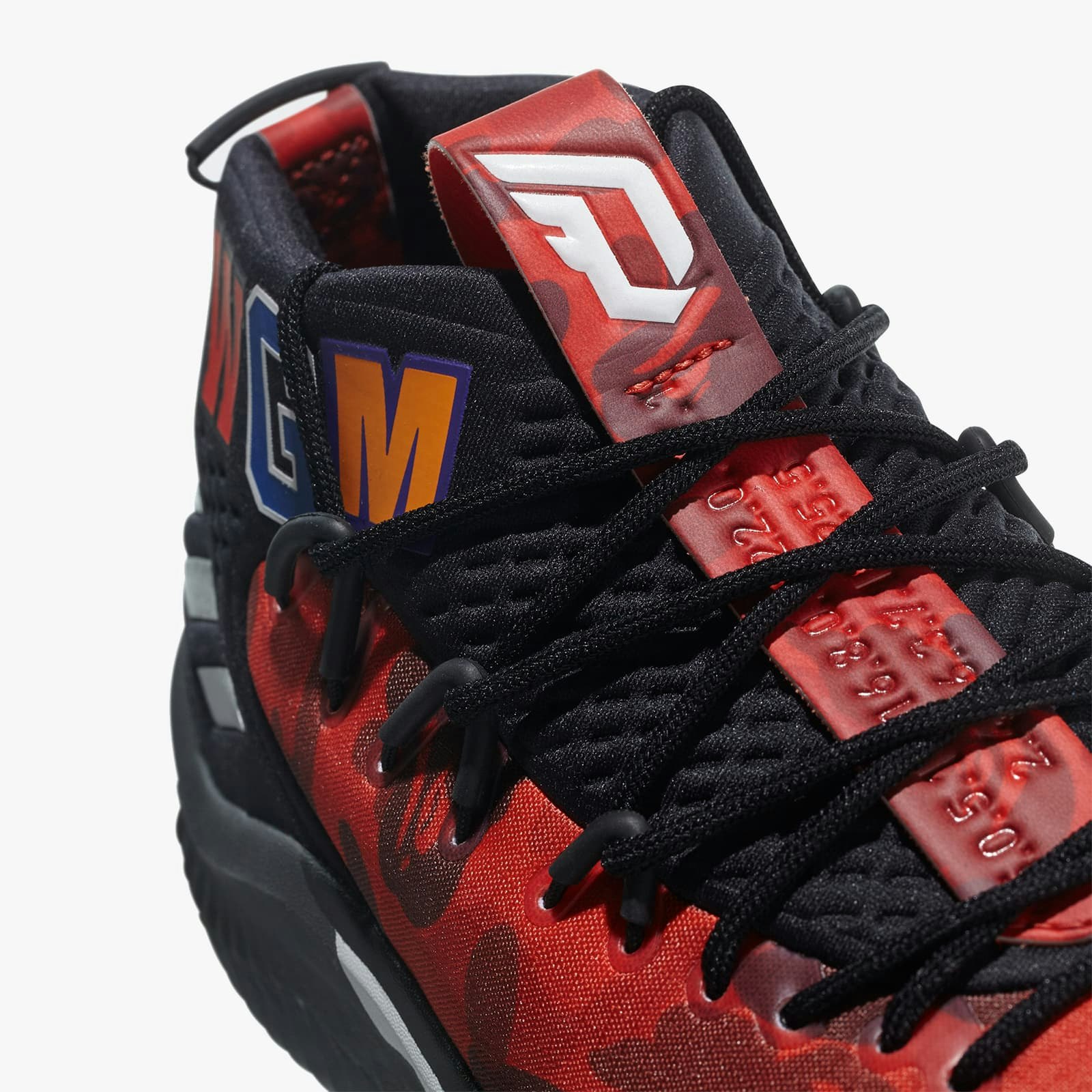 BAPE x adidas Dame 4 "Red Camo"