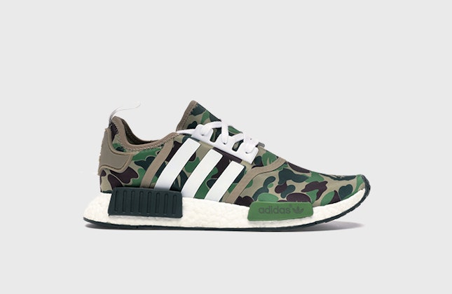 BAPE x adidas NMD R1 "Green Camo" BAPE x adidas NMD R1 "Green Camo"