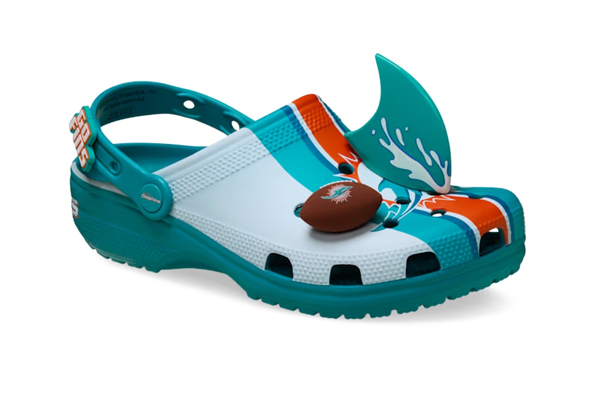NFL x Crocs Classic Clog Miami Dolphins