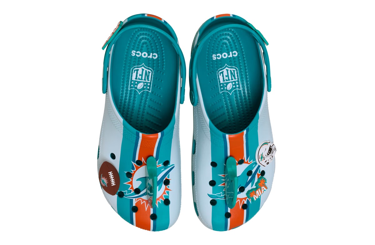 NFL x Crocs Classic Clog Miami Dolphins