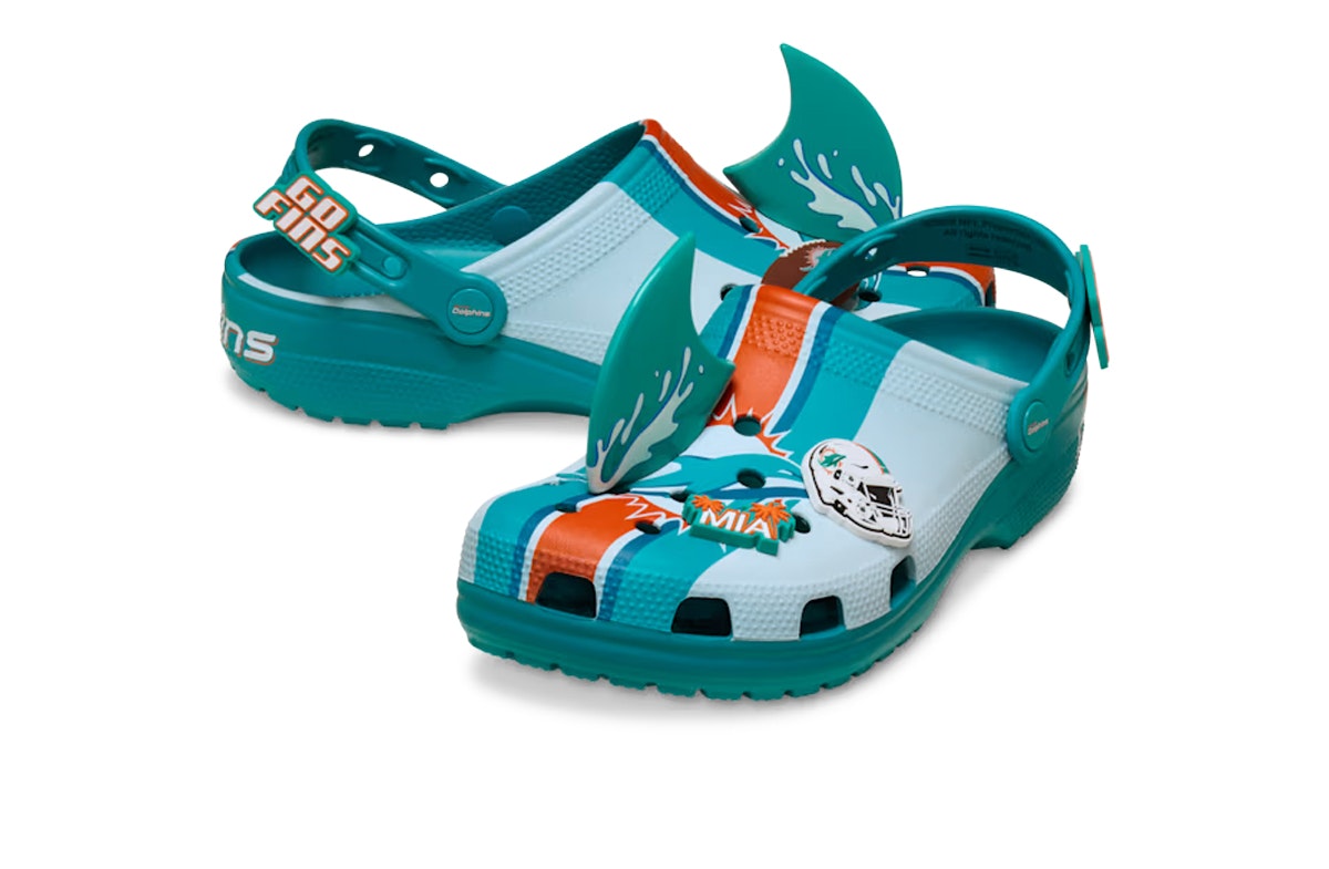 NFL x Crocs Classic Clog Miami Dolphins
