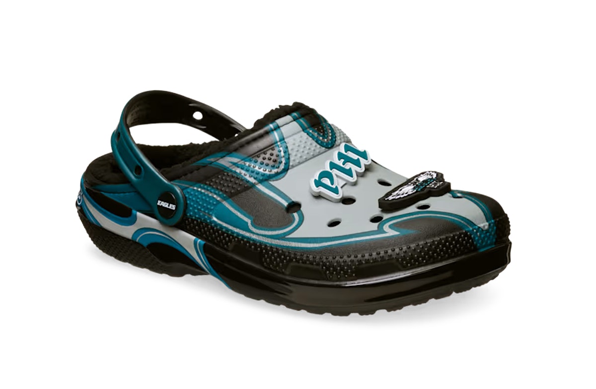 NFL x Crocs Classic Lined Clog Philadelphia Eagles