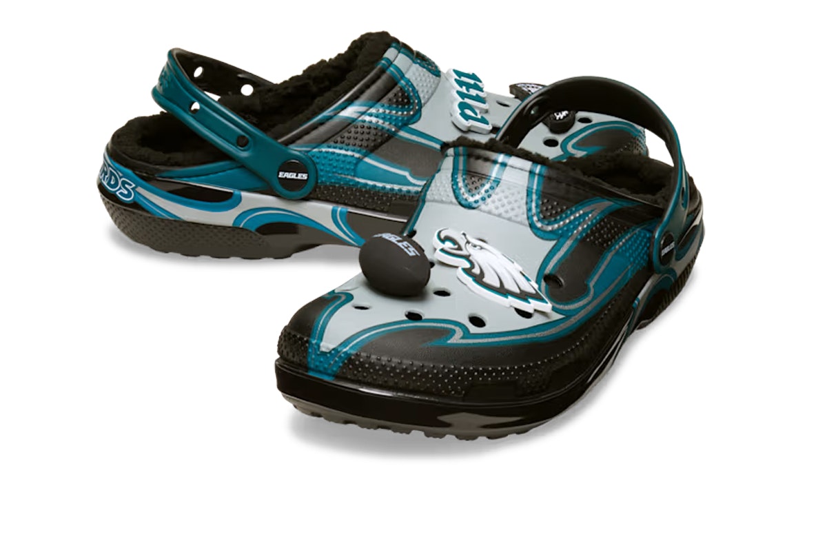 NFL x Crocs Classic Lined Clog Philadelphia Eagles
