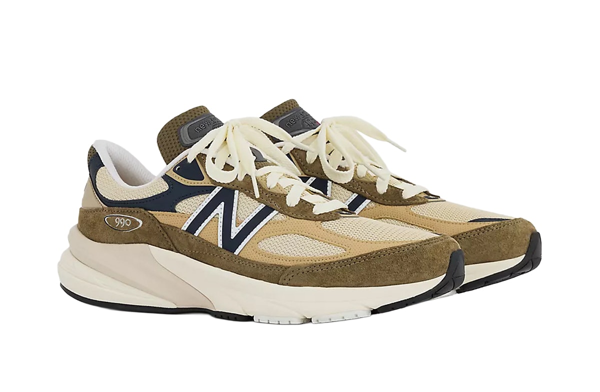 New Balance 990v6 Made in USA Dark Camo Incense