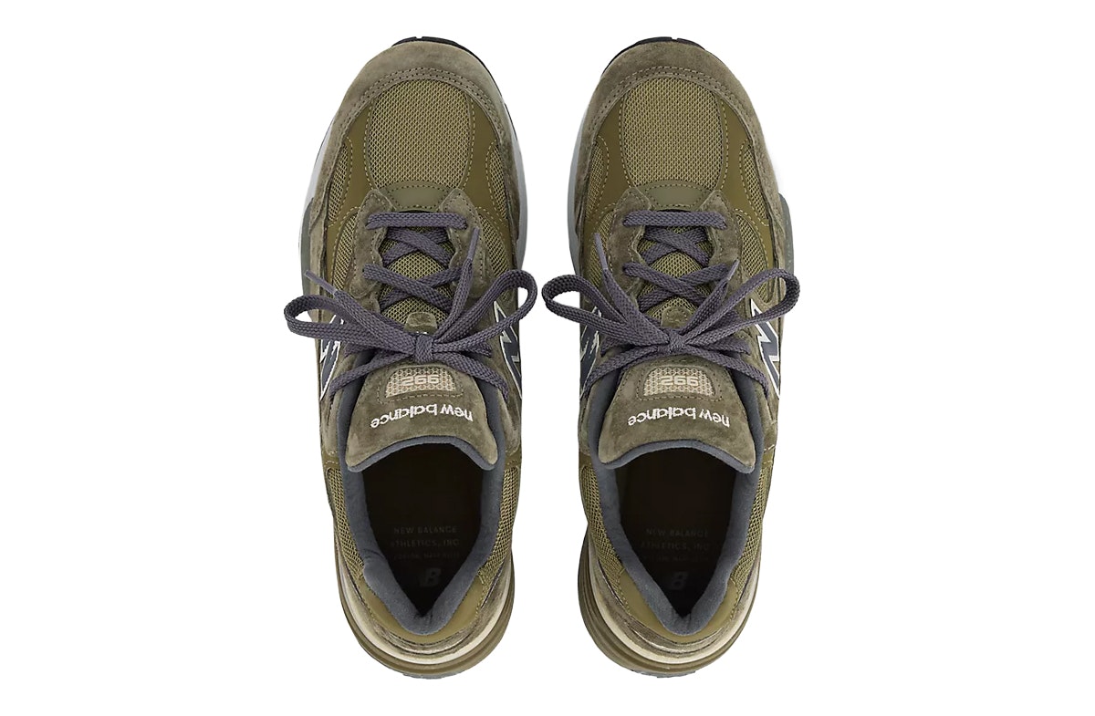 New Balance 992 Made in USA Dark Camo