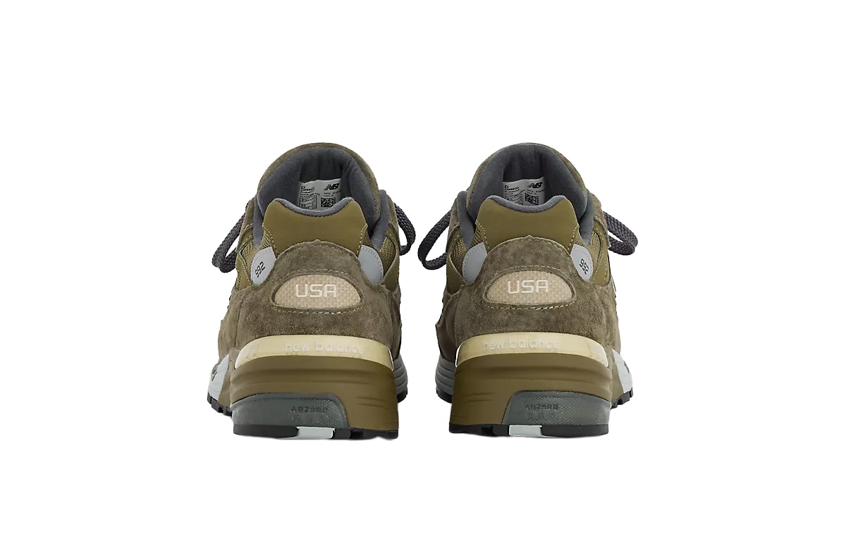 New Balance 992 Made in USA Dark Camo