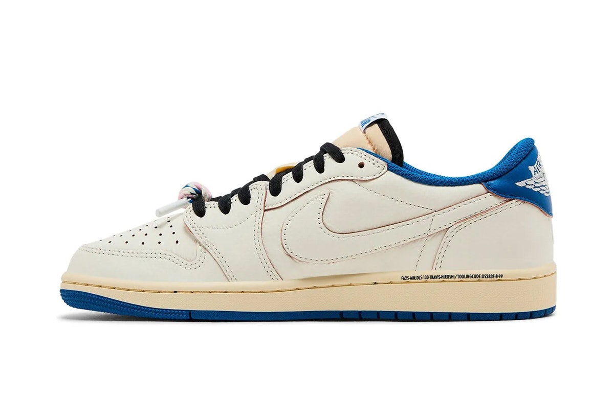 Fragment x Travis Scott x Nike Air Jordan 1 Low OG Military Blue