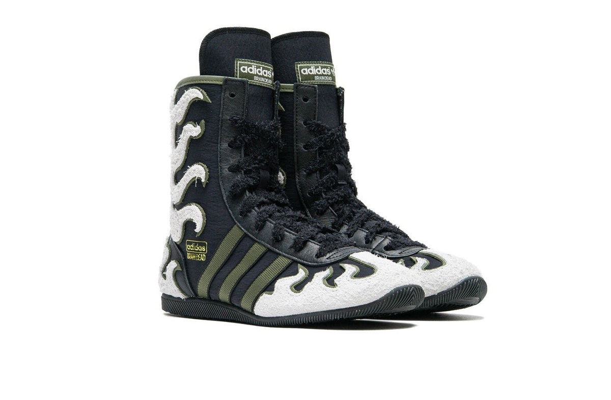 Brain Dead x adidas Japan Hi Black White Brain Dead x adidas Japan Hi Black White