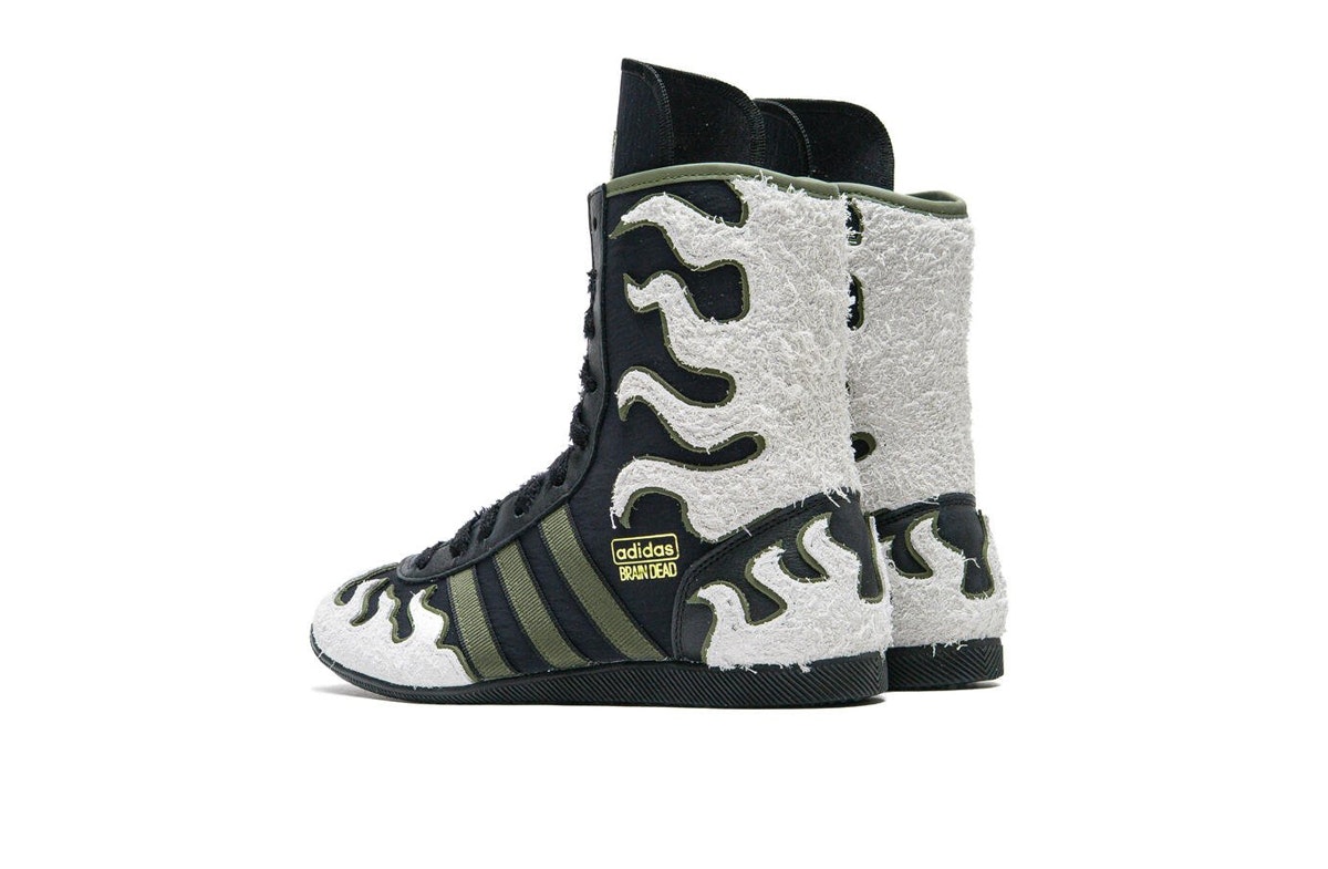 Brain Dead x adidas Japan Hi Black White Brain Dead x adidas Japan Hi Black White