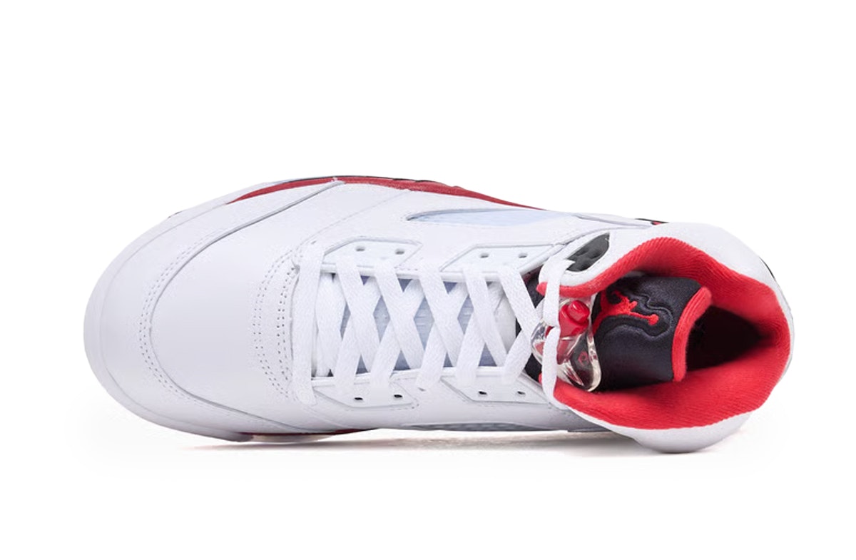 Nike Air Jordan 5 OG Fire Red Black Tongue 2025
