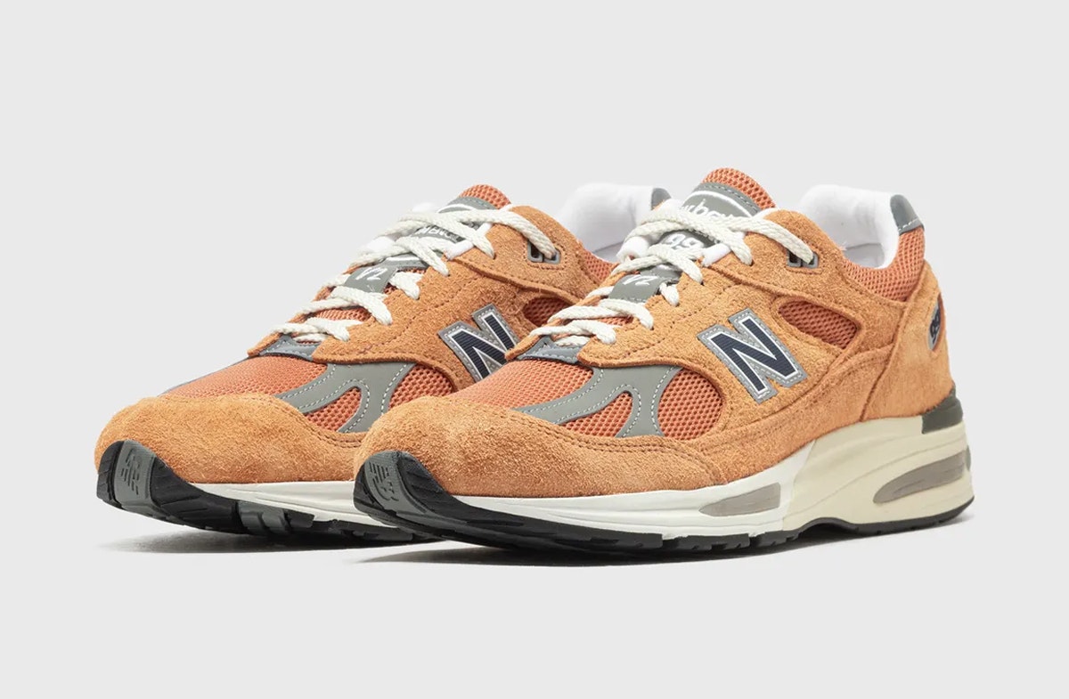 New Balance 991v2 Made in UK Gold Earth