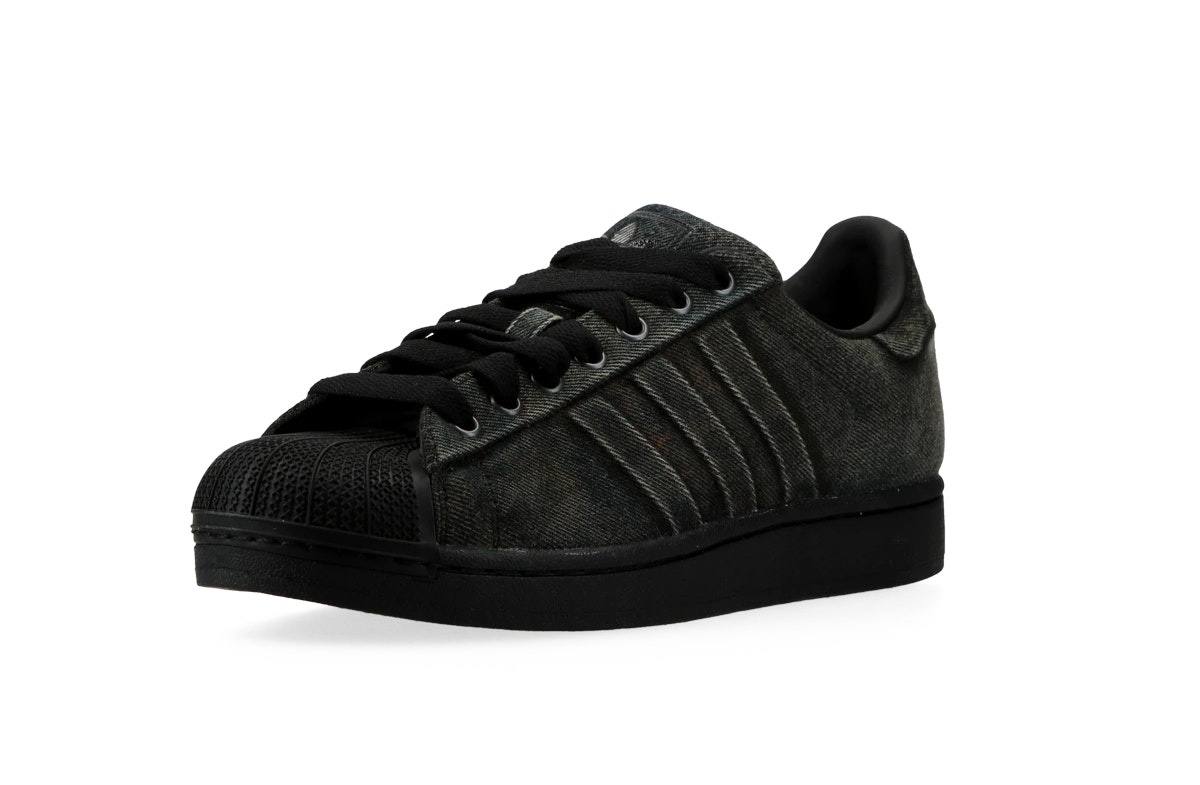 adidas Superstar II Washed Denim Black