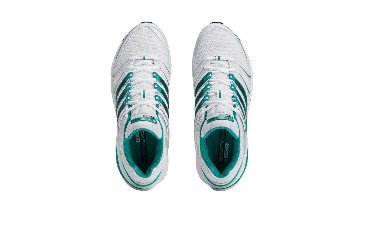 Sporty & Rich x adidas Adistar Control 5 White Teal