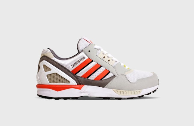 Wood Wood x adidas ZX 9000 "Grey Red" Wood Wood x adidas ZX 9000 "Grey Red"