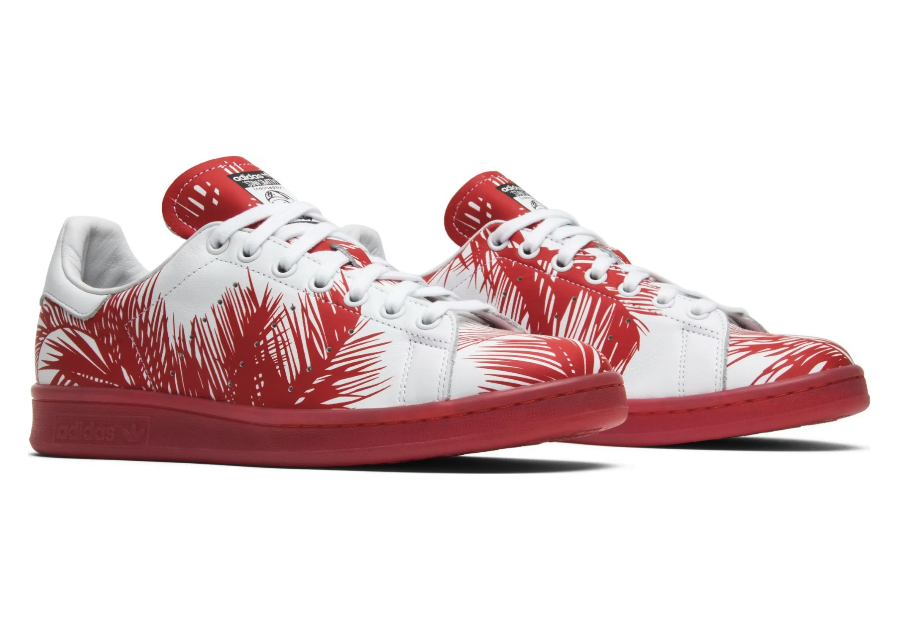 BBC x Pharrell Williams x adidas Stan Smith "Palm Tree" (Red)