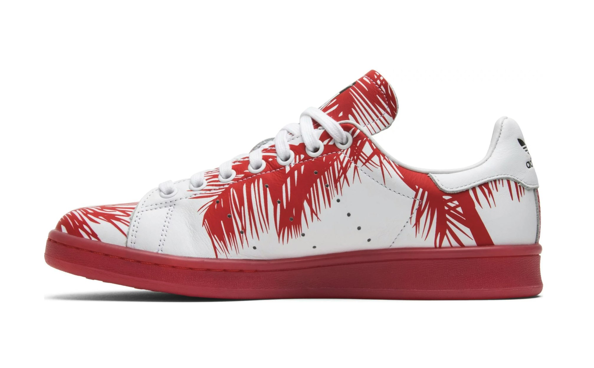 BBC x Pharrell Williams x adidas Stan Smith "Palm Tree" (Red)