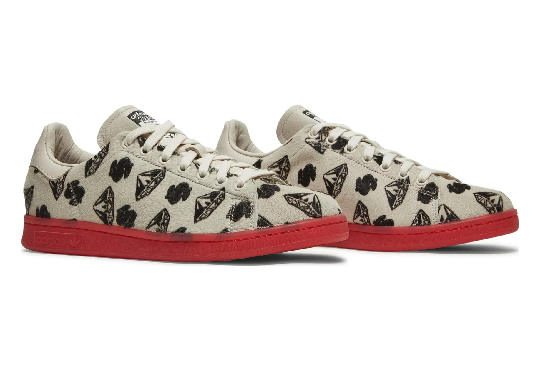 BBC x Pharrell Williams x adidas Stan Smith "Diamond" (White)