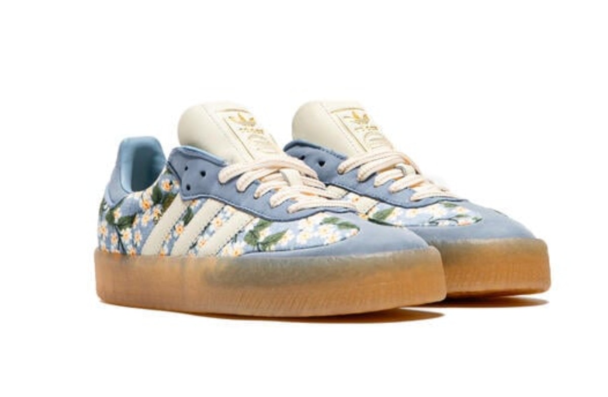 Liberty London x adidas Sambae Floral Embroidery Blue Liberty London x adidas Sambae Floral Embroidery Blue