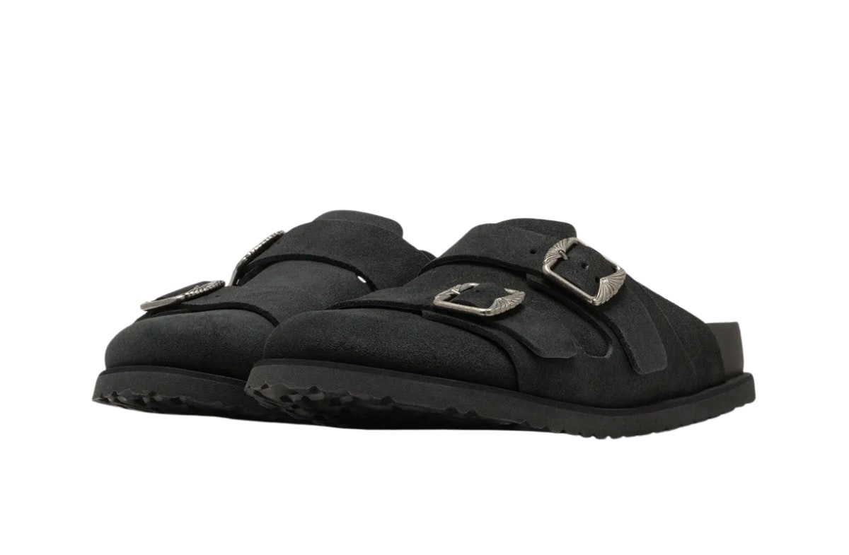 Become Berlin x Birkenstock 1774 222 West Suede Black