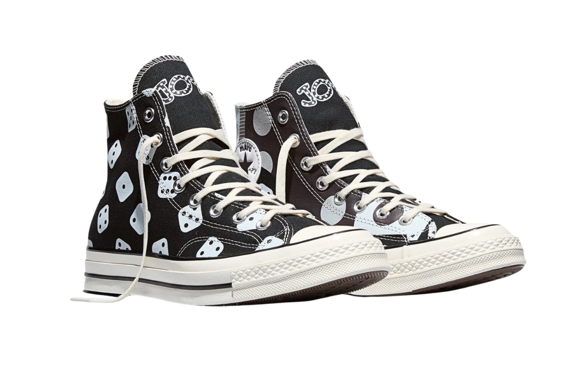 Marc Jacobs x Converse Chuck 70 Hi Black White