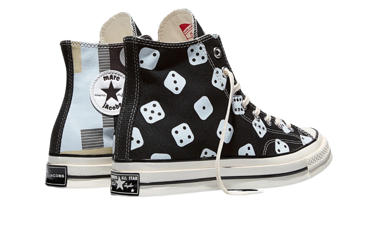 Marc Jacobs x Converse Chuck 70 Hi Black White