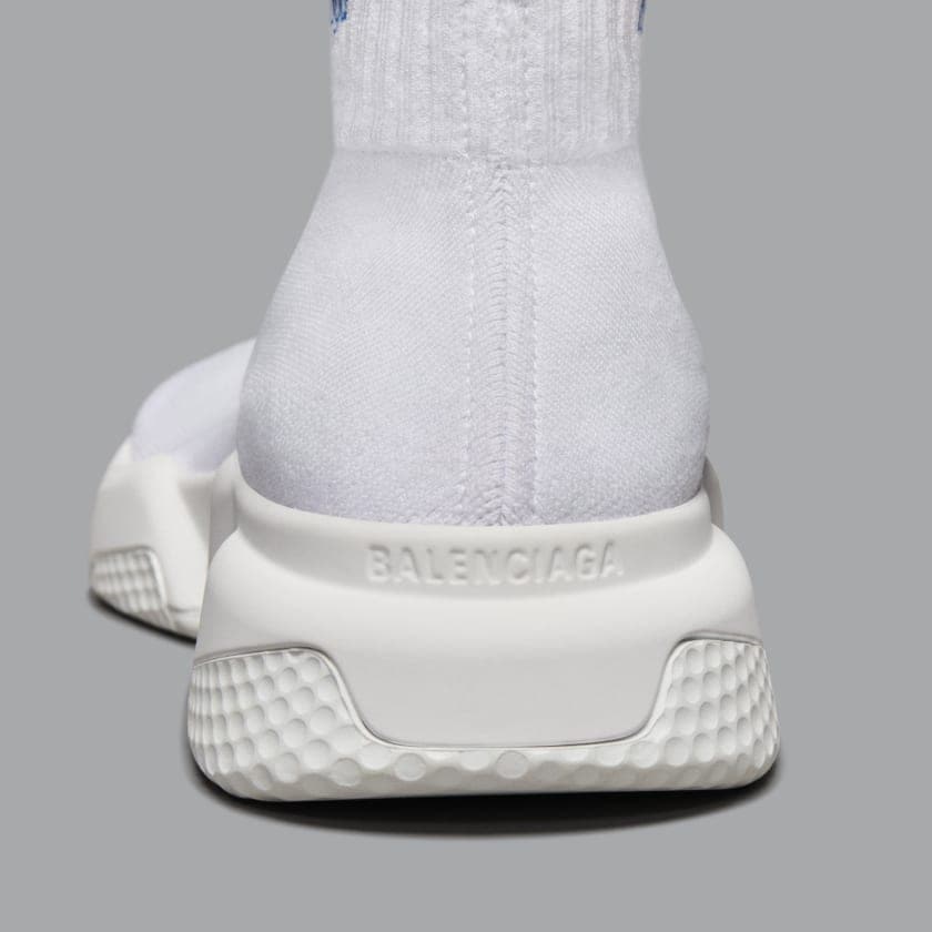 adidas x Balenciaga Speed Trainer "White Blue"