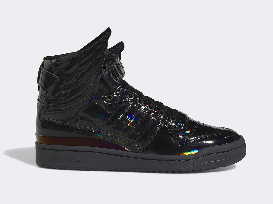 Jeremy Scott x adidas Forum Hi Wings 4.0 "Black Opal"