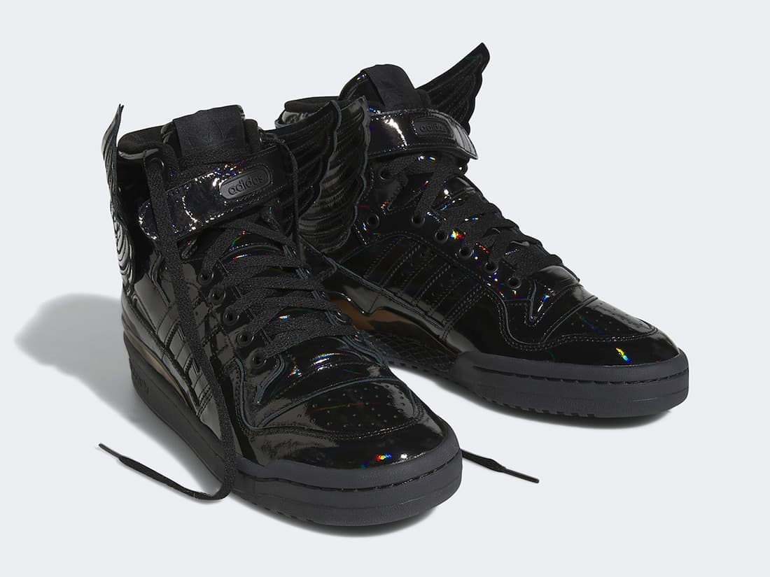 Jeremy Scott x adidas Forum Hi Wings 4.0 "Black Opal"