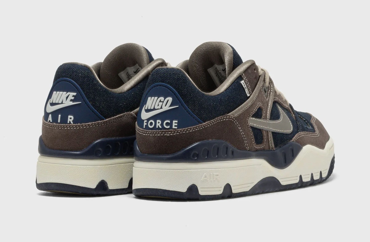 Nigo x Levi's x Nike Air Force 3 SP Enigma Stone